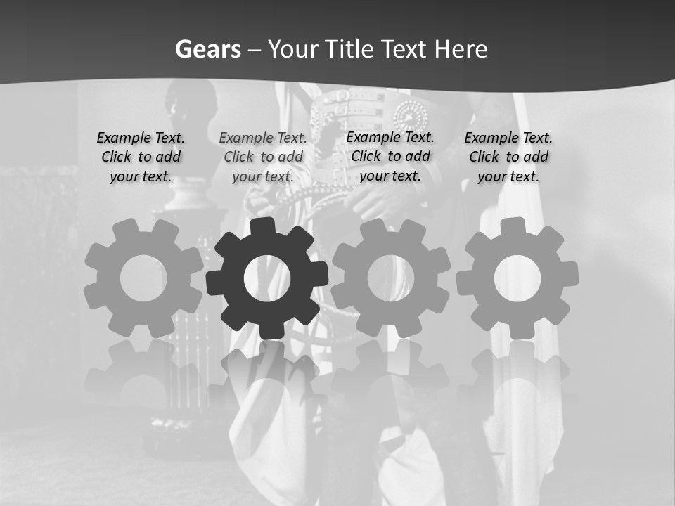 Senator Face Government PowerPoint Template