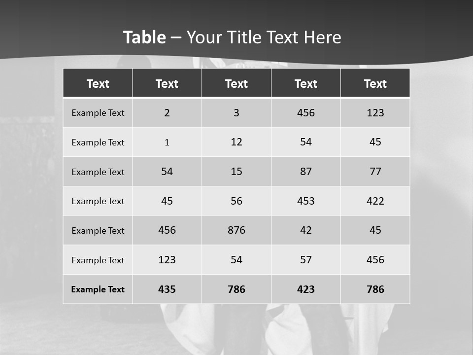 Senator Face Government PowerPoint Template