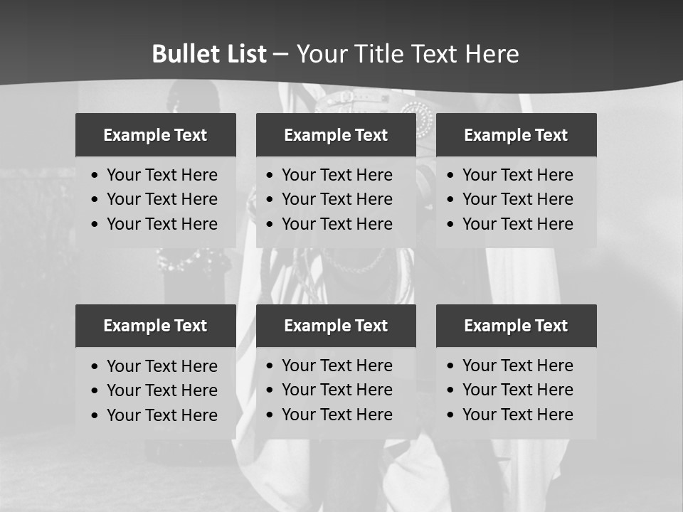 Senator Face Government PowerPoint Template