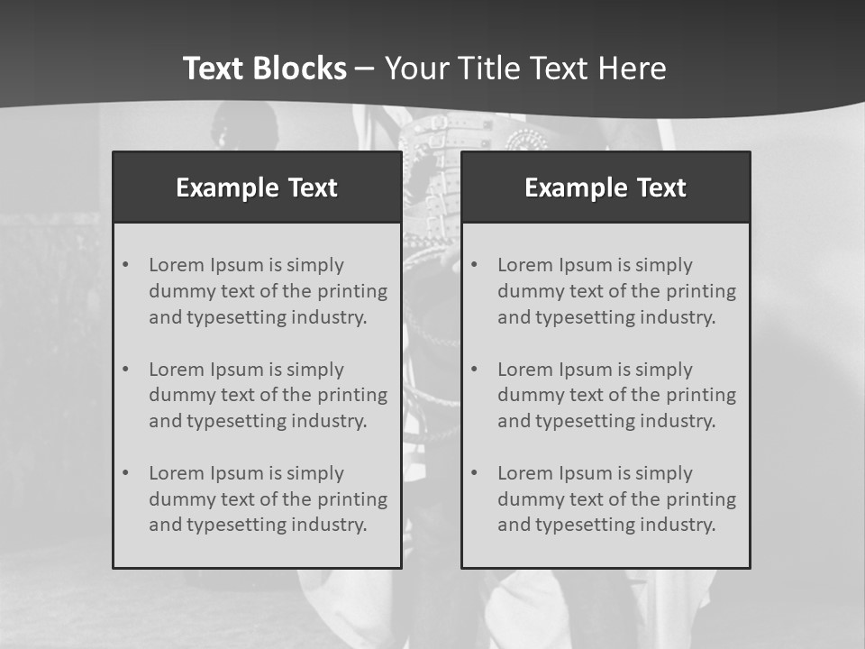 Senator Face Government PowerPoint Template