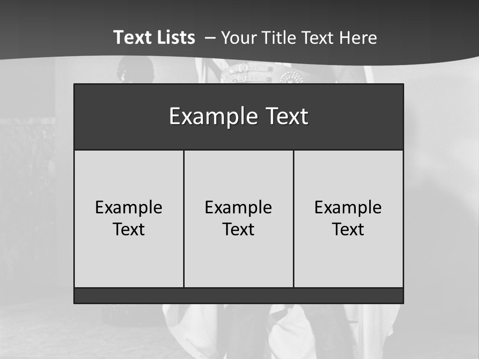Senator Face Government PowerPoint Template