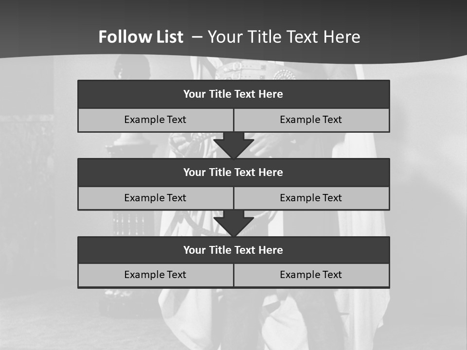 Senator Face Government PowerPoint Template