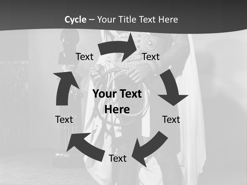 Senator Face Government PowerPoint Template