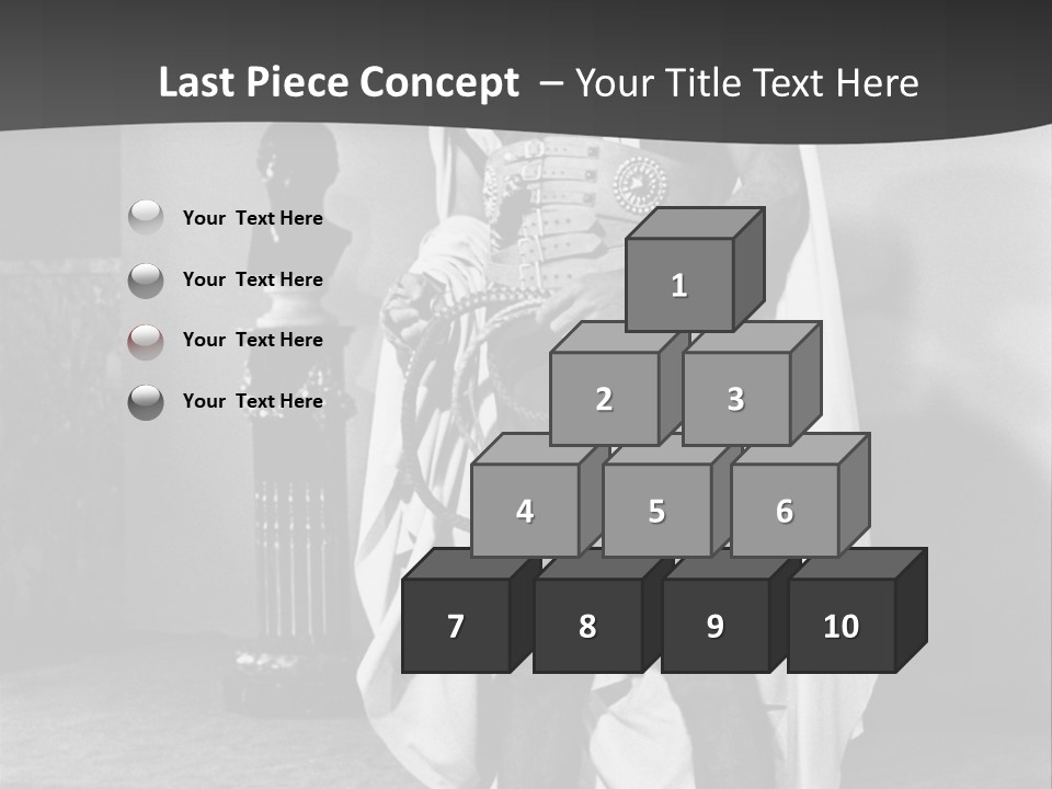 Senator Face Government PowerPoint Template