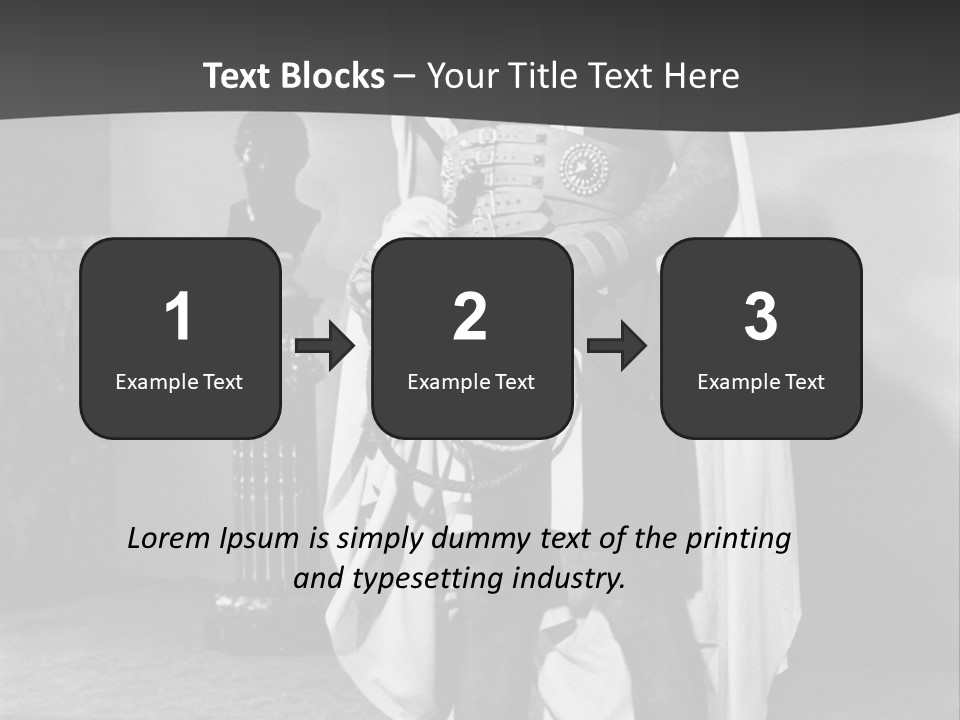 Senator Face Government PowerPoint Template