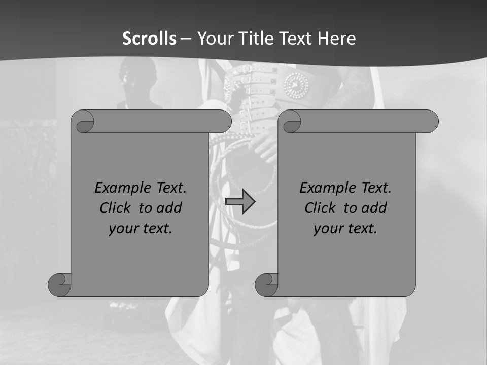 Senator Face Government PowerPoint Template