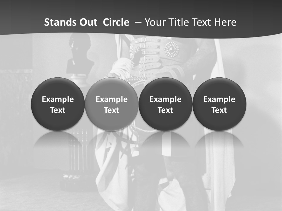 Senator Face Government PowerPoint Template