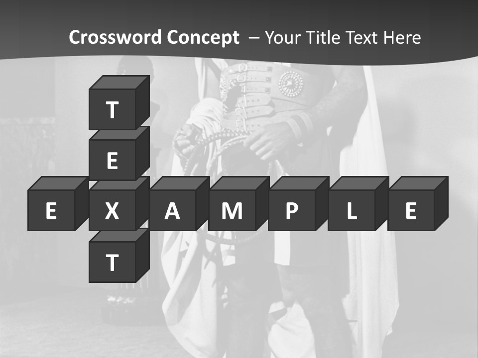 Senator Face Government PowerPoint Template