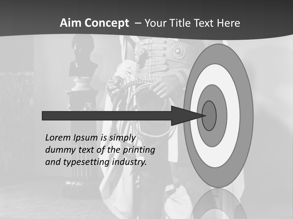 Senator Face Government PowerPoint Template