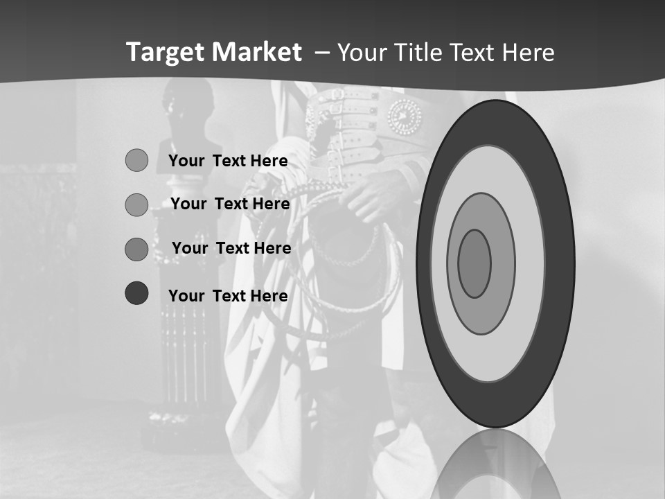 Senator Face Government PowerPoint Template