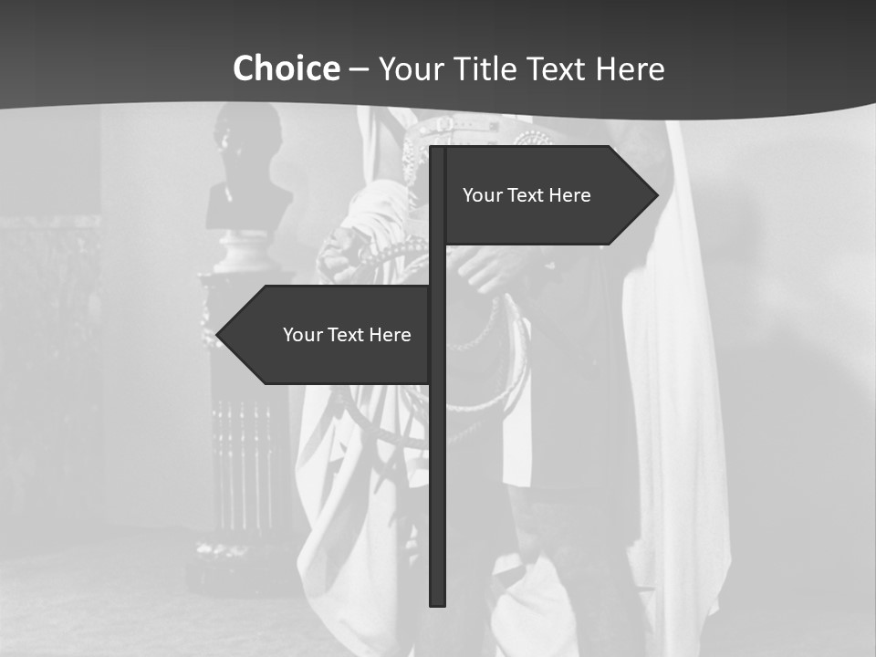 Senator Face Government PowerPoint Template