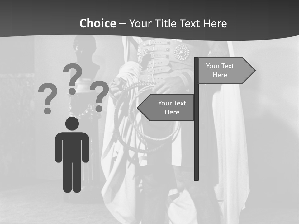 Senator Face Government PowerPoint Template