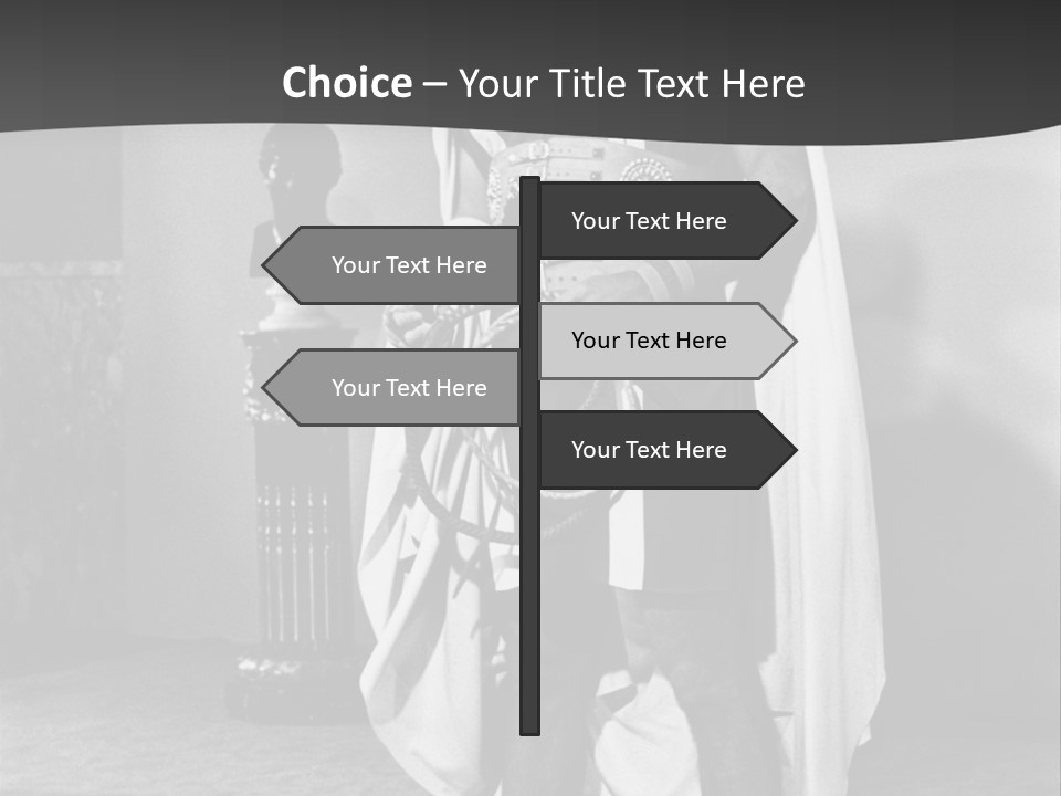 Senator Face Government PowerPoint Template