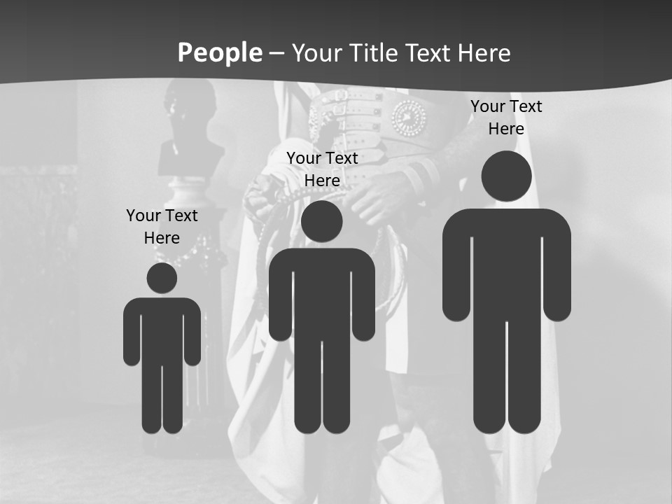 Senator Face Government PowerPoint Template