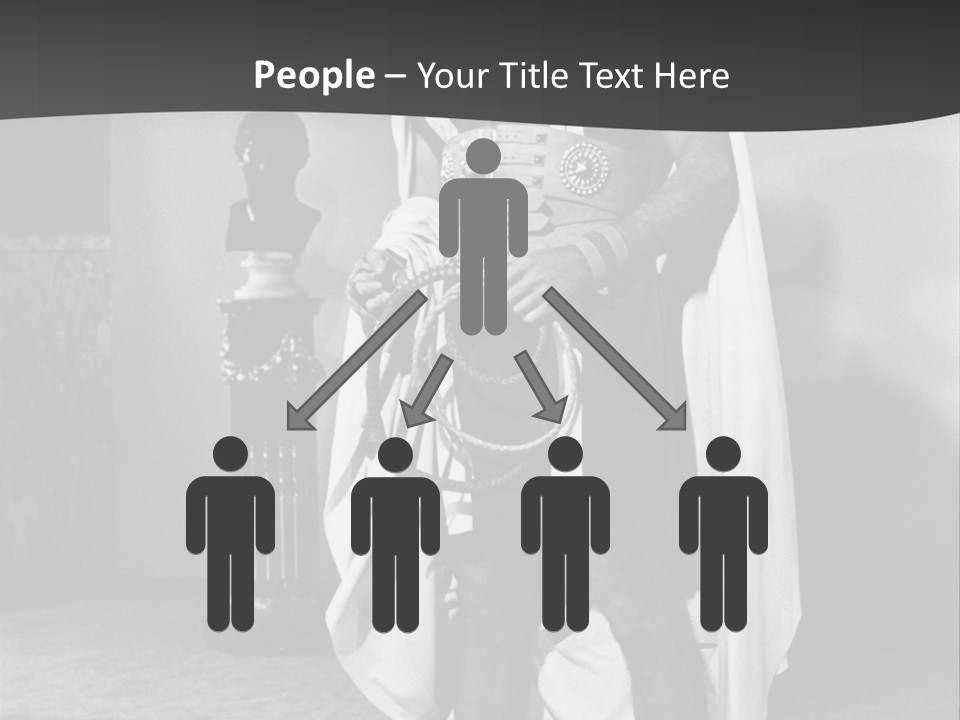 Senator Face Government PowerPoint Template