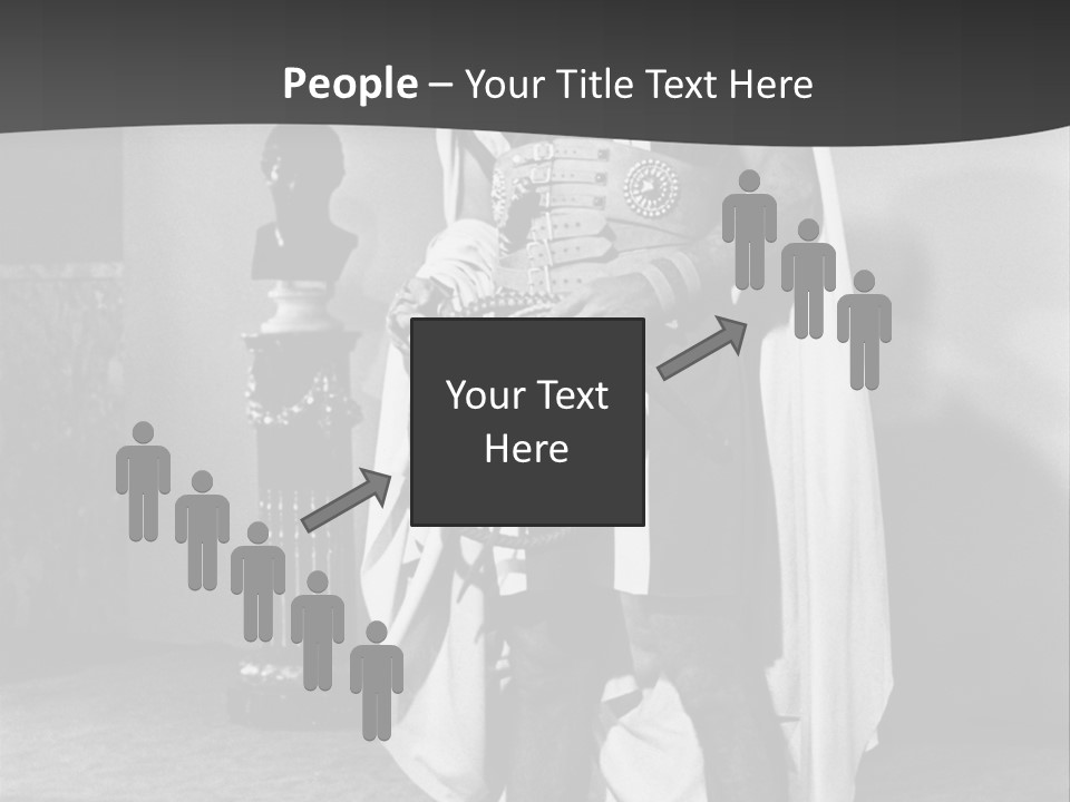 Senator Face Government PowerPoint Template