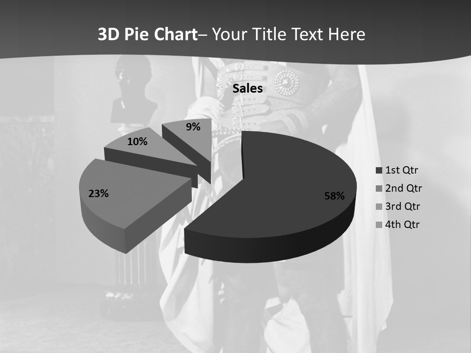 Senator Face Government PowerPoint Template