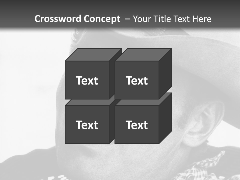 Senator Government Portrait PowerPoint Template