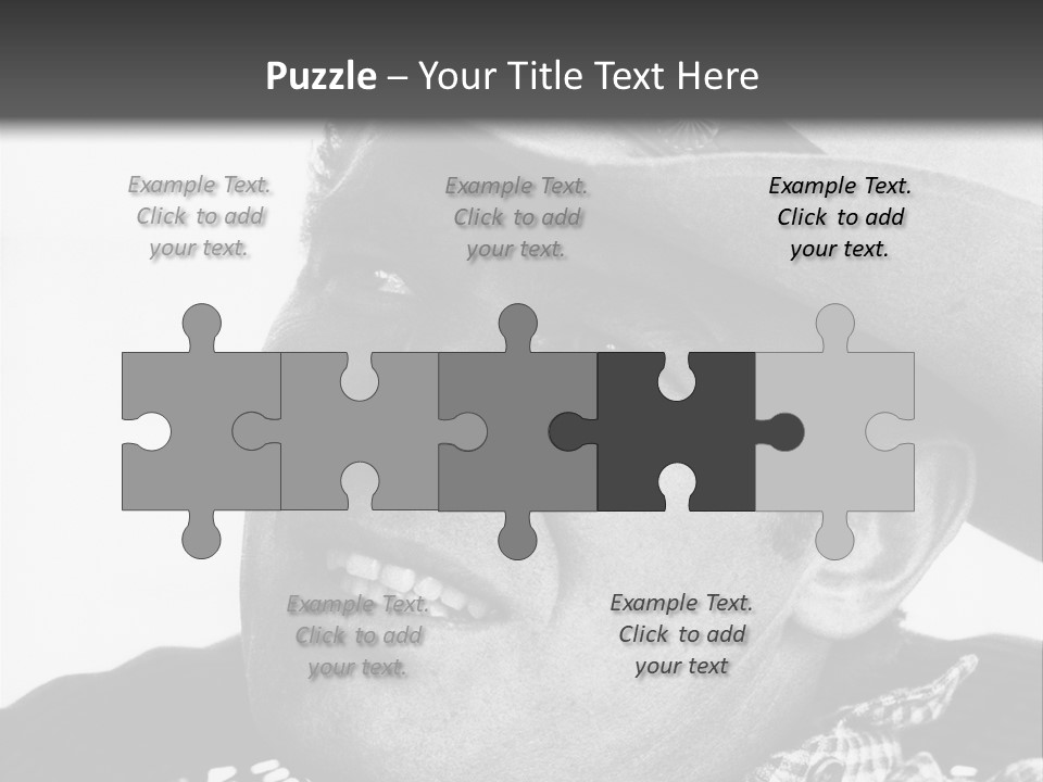 Senator Government Portrait PowerPoint Template