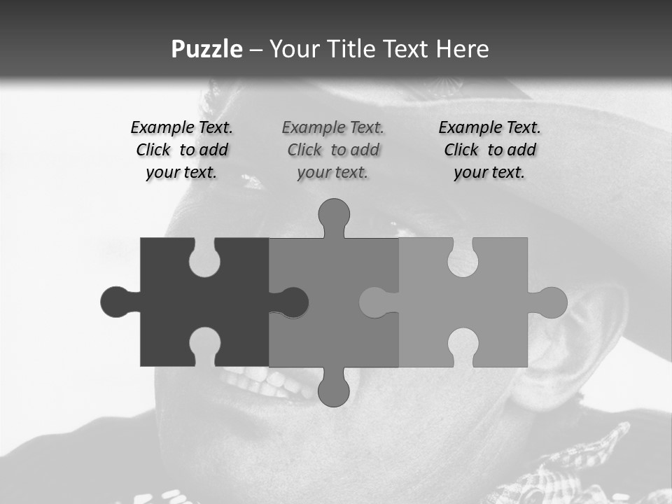 Senator Government Portrait PowerPoint Template