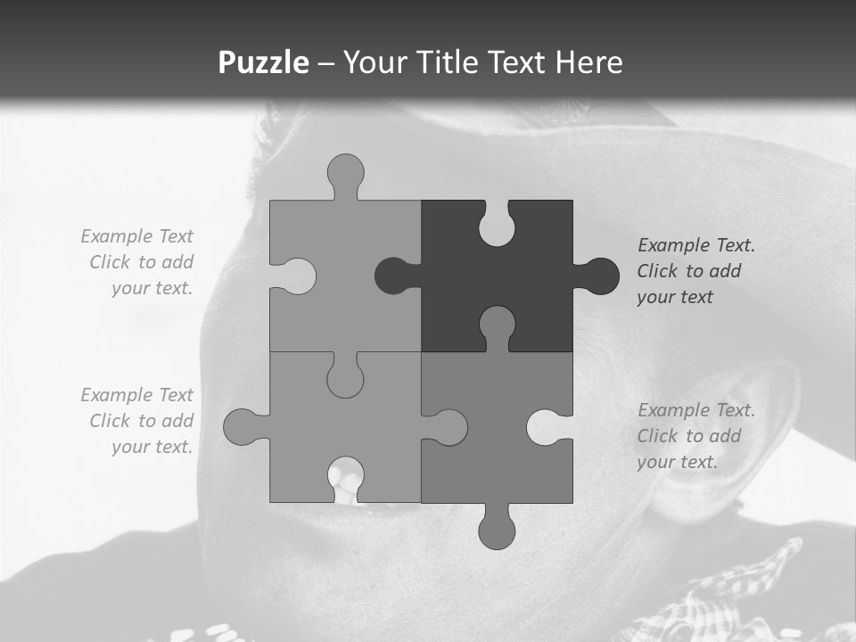 Senator Government Portrait PowerPoint Template