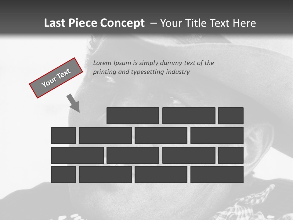 Senator Government Portrait PowerPoint Template