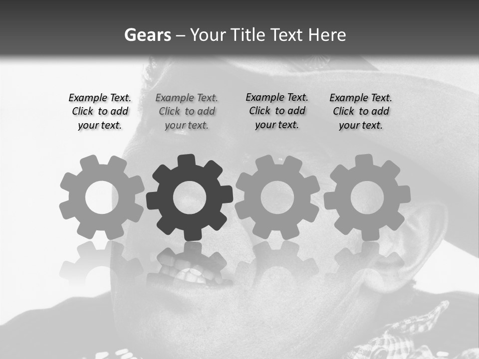 Senator Government Portrait PowerPoint Template