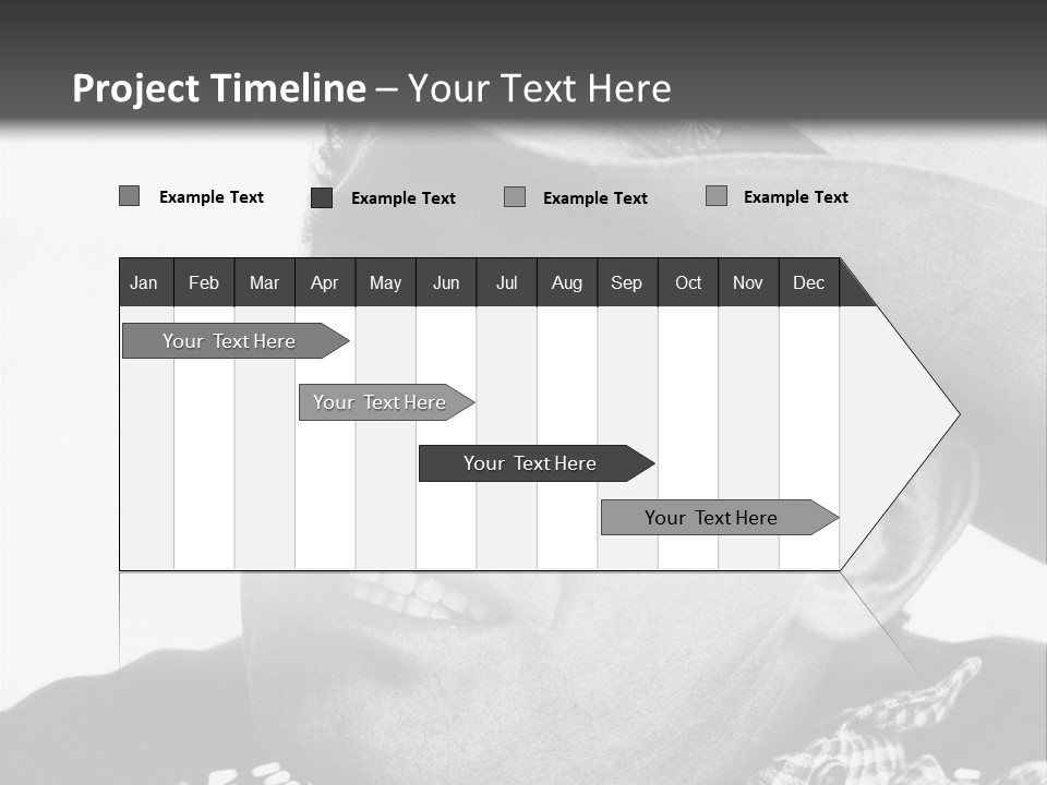 Senator Government Portrait PowerPoint Template
