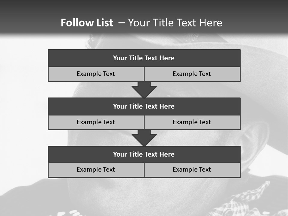 Senator Government Portrait PowerPoint Template