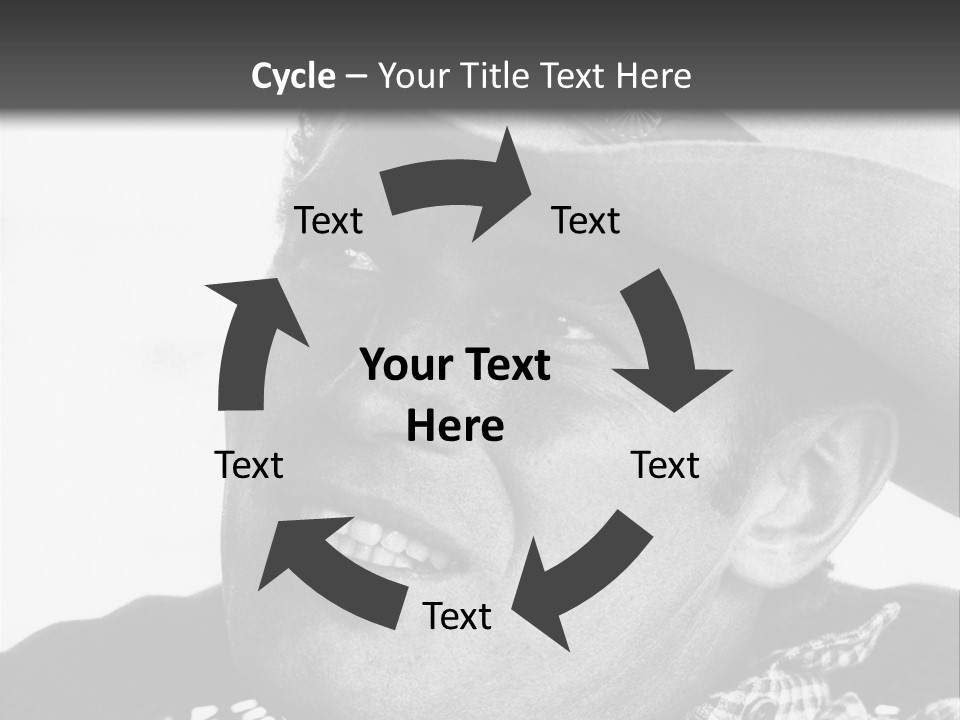 Senator Government Portrait PowerPoint Template