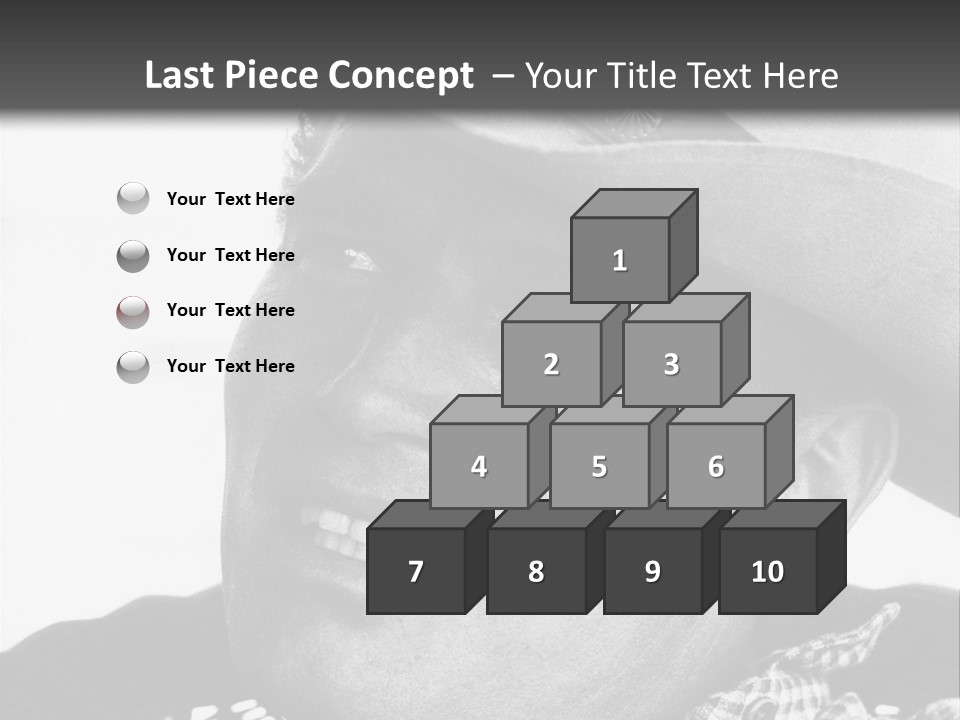 Senator Government Portrait PowerPoint Template