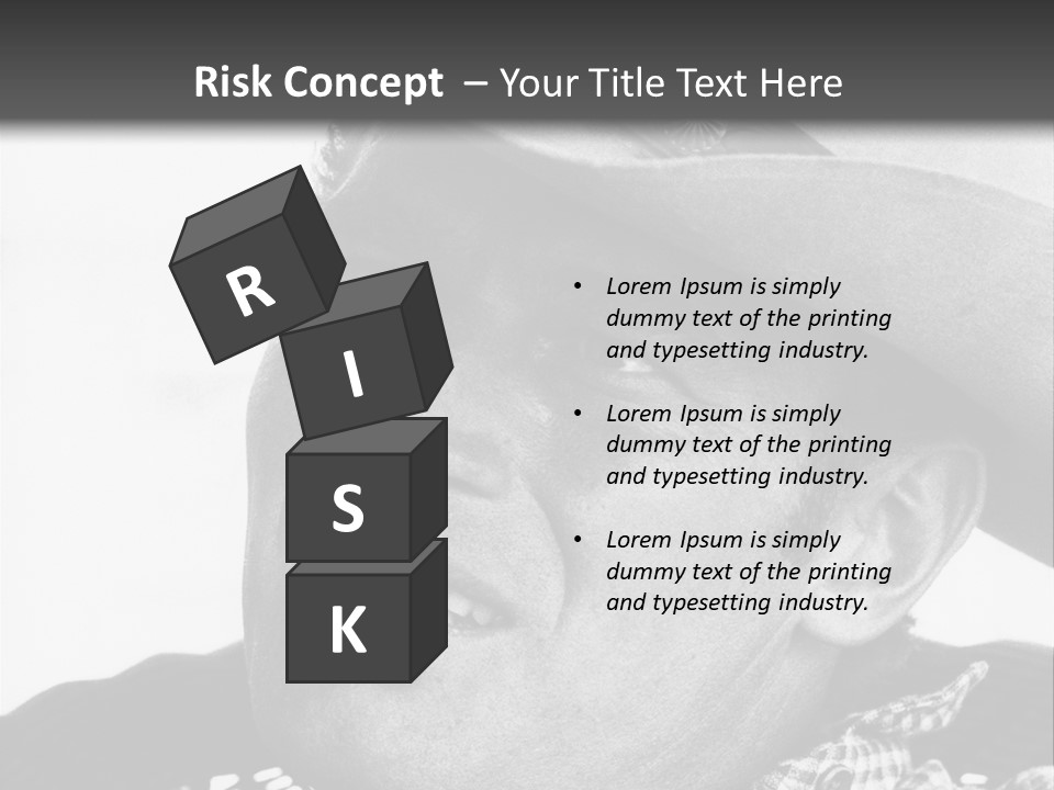 Senator Government Portrait PowerPoint Template