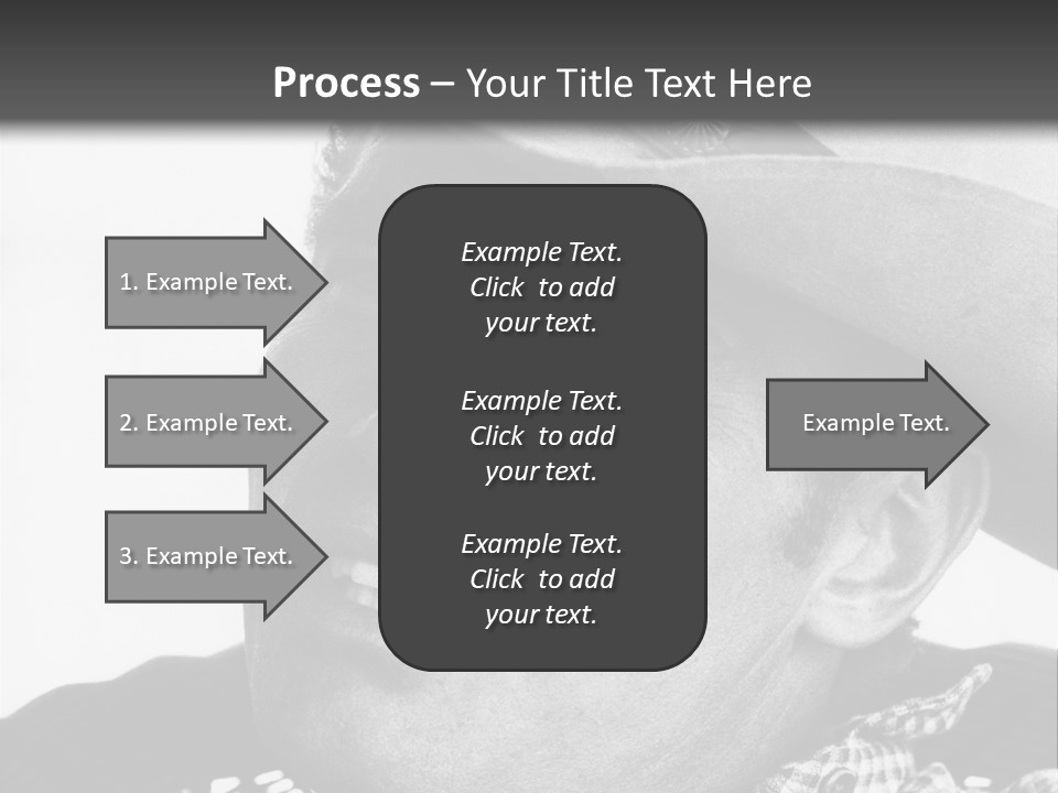 Senator Government Portrait PowerPoint Template