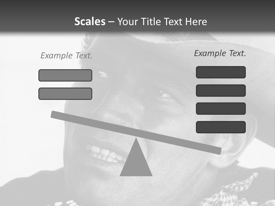 Senator Government Portrait PowerPoint Template