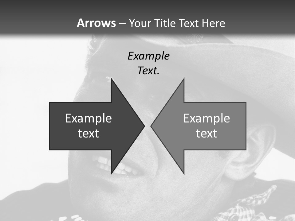 Senator Government Portrait PowerPoint Template