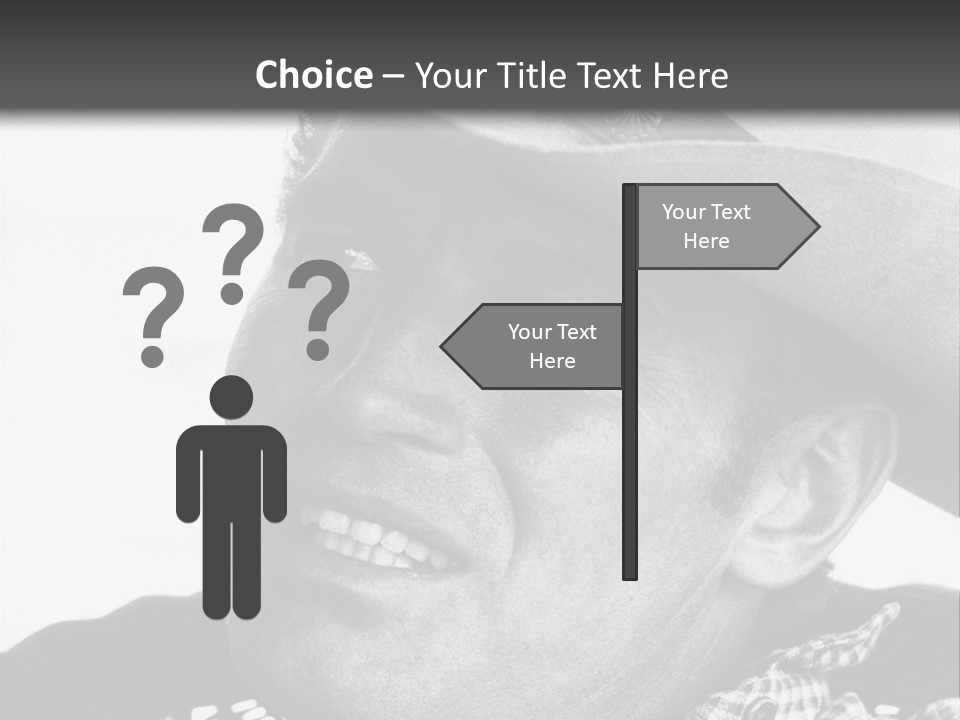 Senator Government Portrait PowerPoint Template