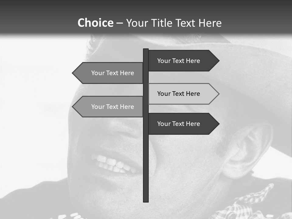 Senator Government Portrait PowerPoint Template