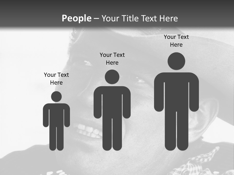 Senator Government Portrait PowerPoint Template