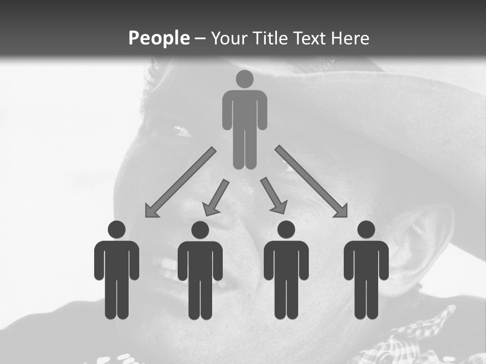 Senator Government Portrait PowerPoint Template