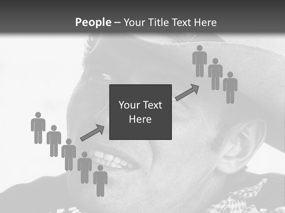 Senator Government Portrait PowerPoint Template