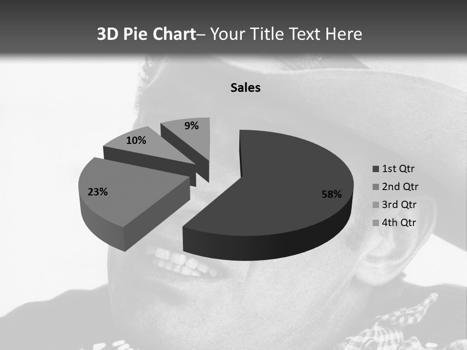Senator Government Portrait PowerPoint Template