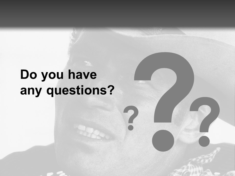 Senator Government Portrait PowerPoint Template