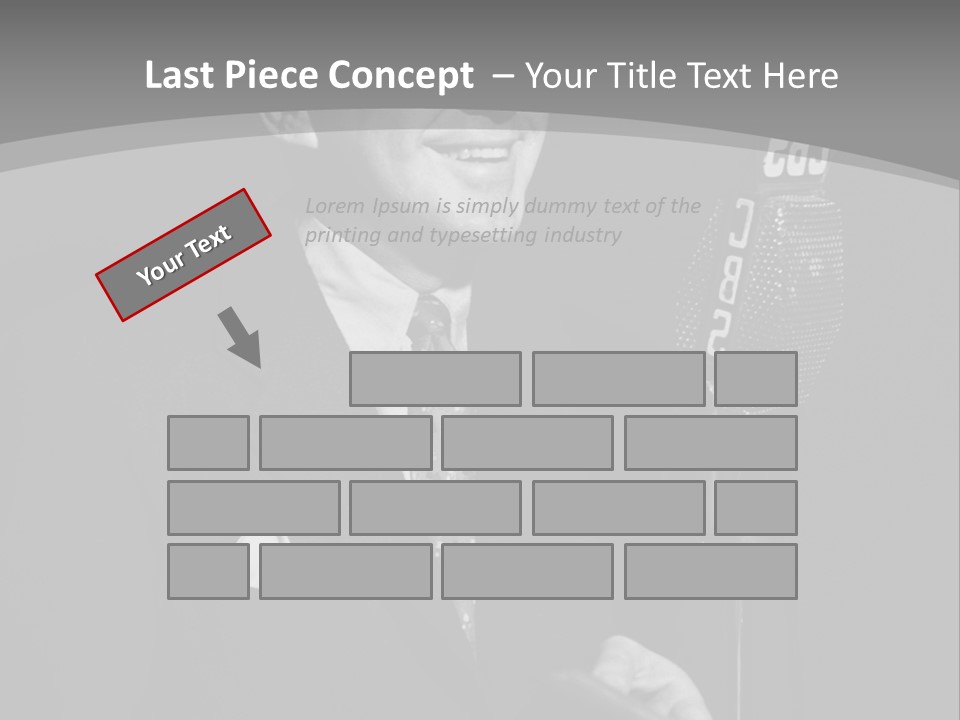 New Jersey Senator One Person PowerPoint Template