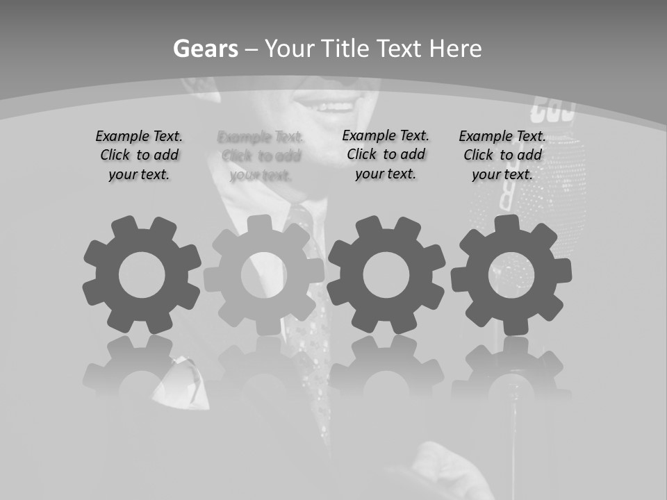 New Jersey Senator One Person PowerPoint Template