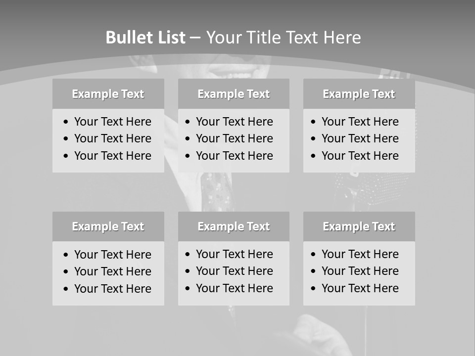 New Jersey Senator One Person PowerPoint Template