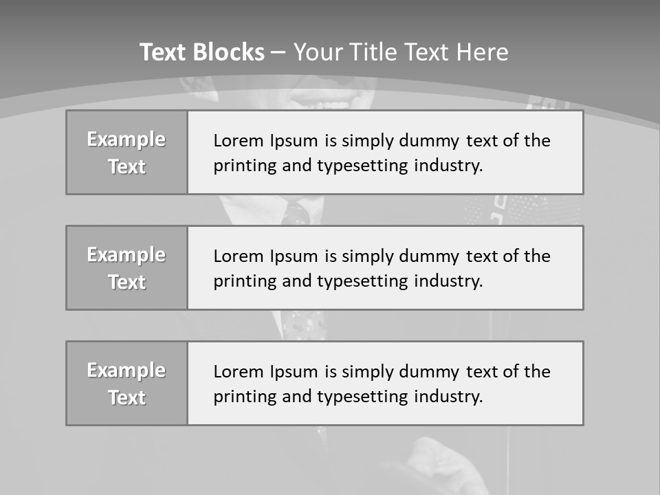 New Jersey Senator One Person PowerPoint Template