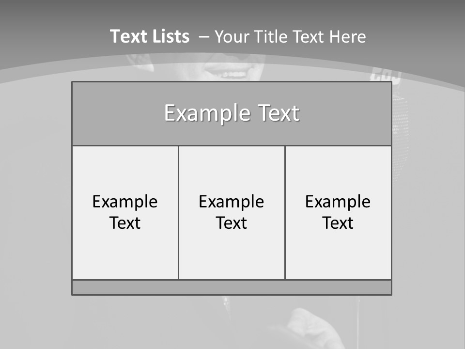 New Jersey Senator One Person PowerPoint Template