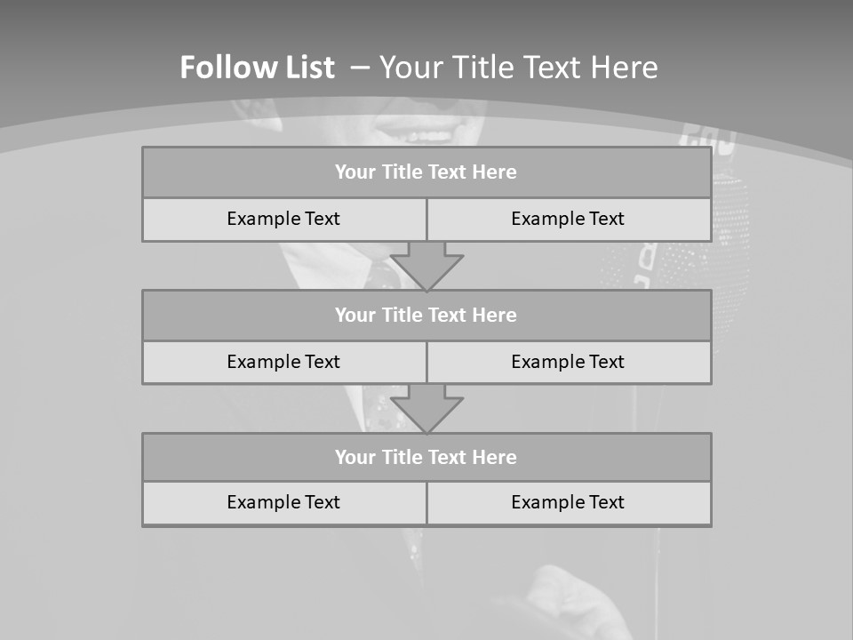 New Jersey Senator One Person PowerPoint Template
