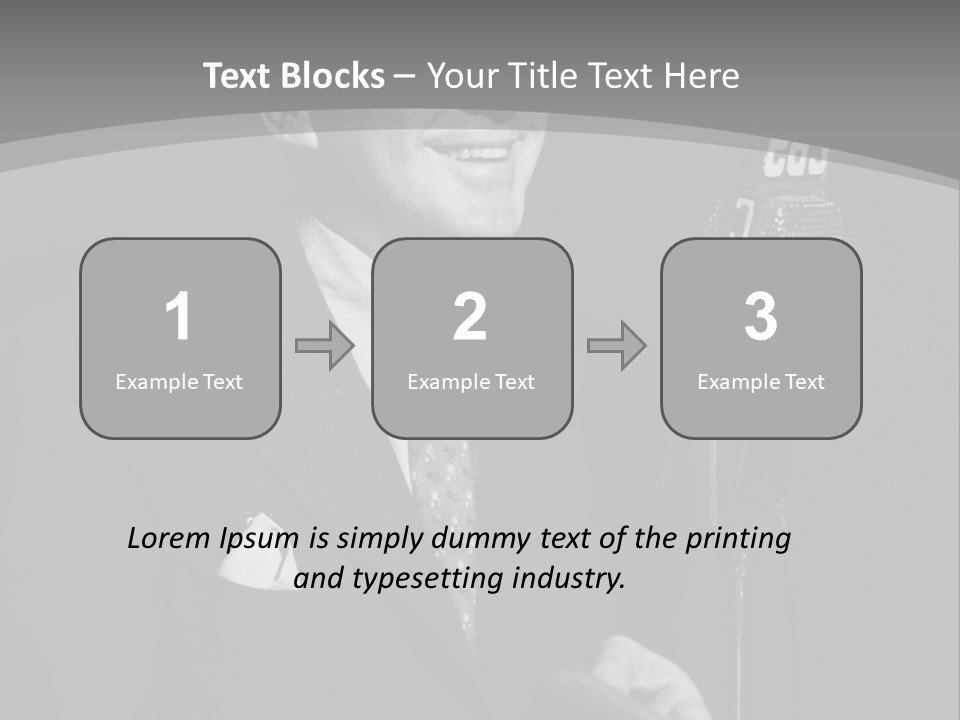 New Jersey Senator One Person PowerPoint Template