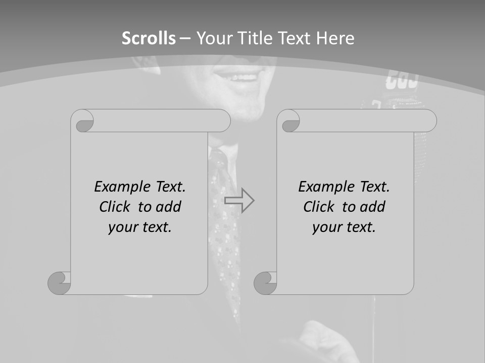 New Jersey Senator One Person PowerPoint Template